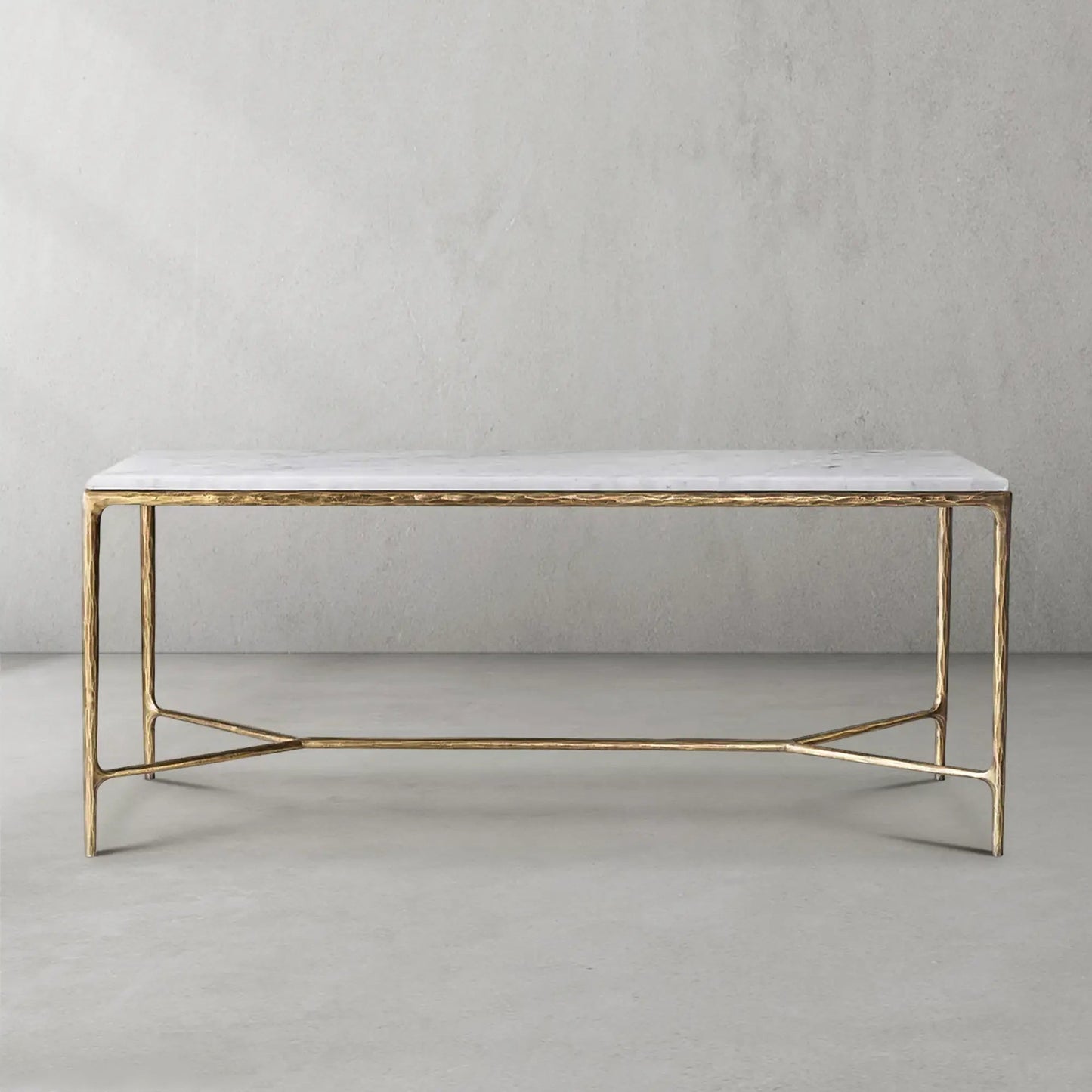 Thaddeus Rectangle Marble Desk