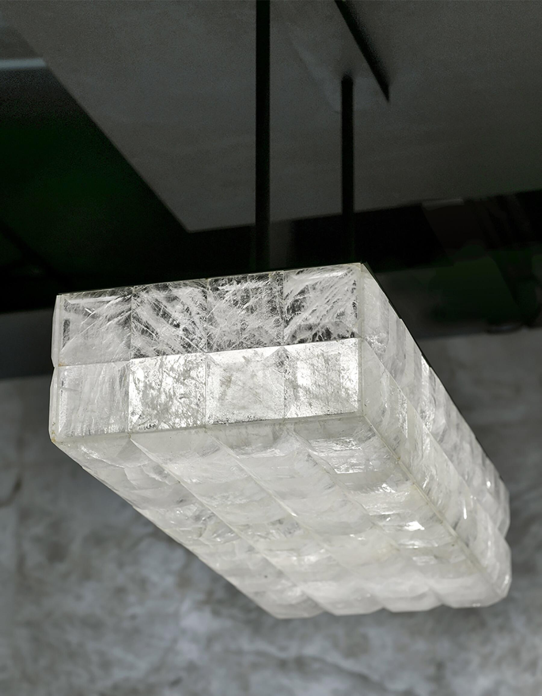 Rock Crystal Hera Chandelier 41''W