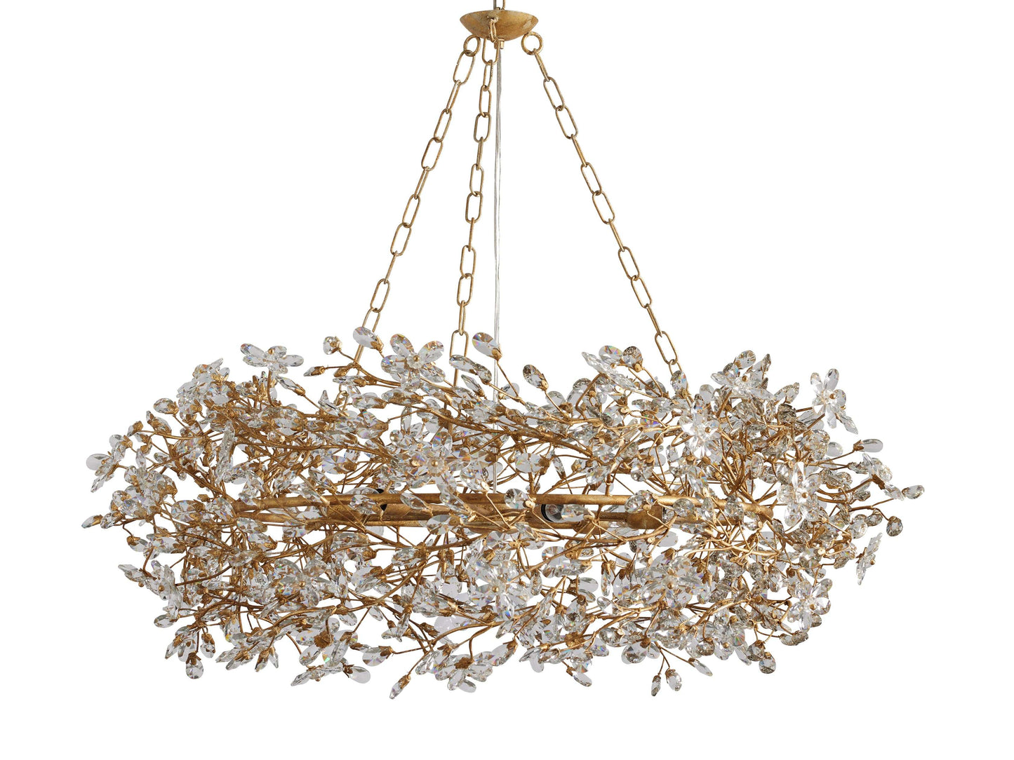 Fiore Crown Chandelier 39" 48" 60"