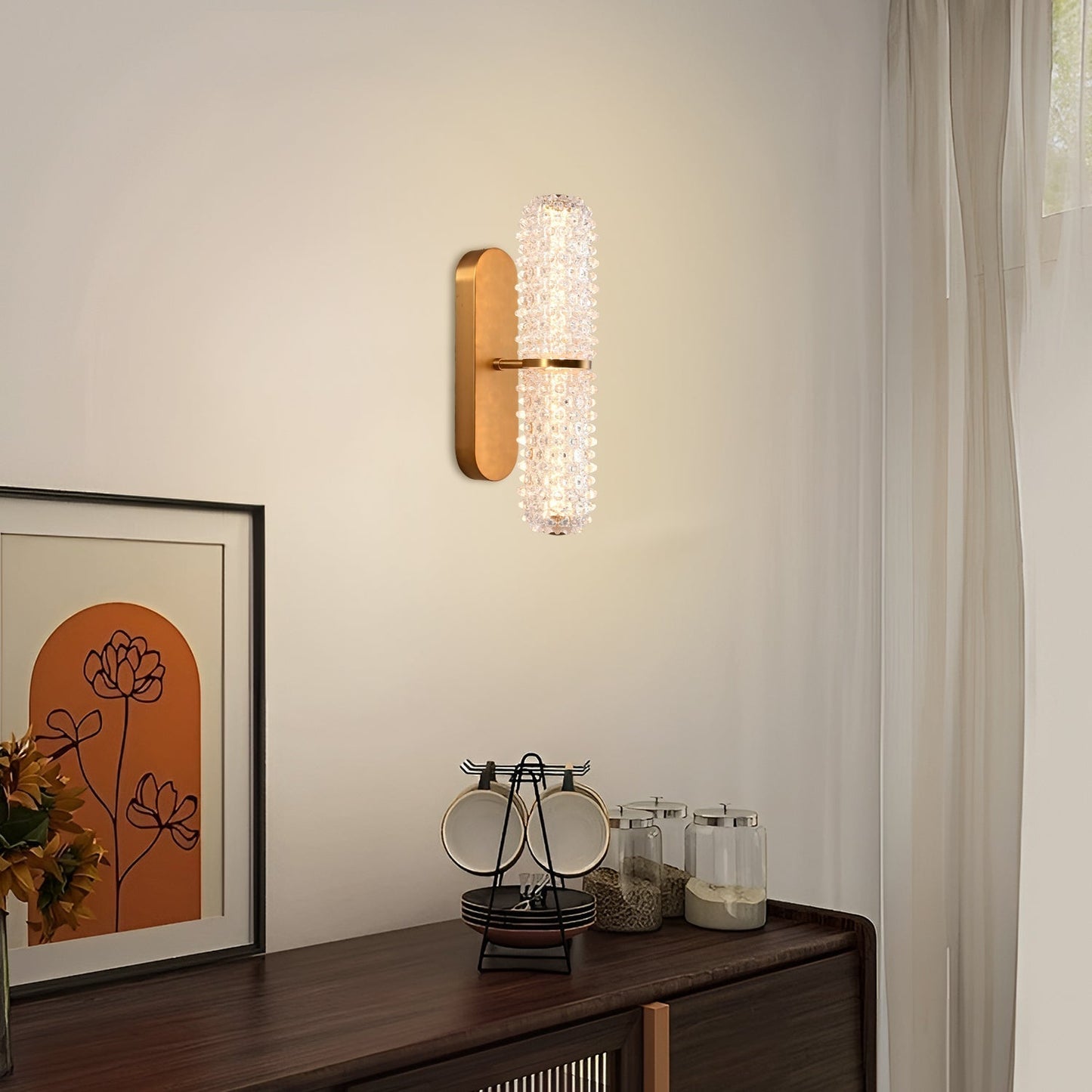 Opéra Crystal Wall Lamp