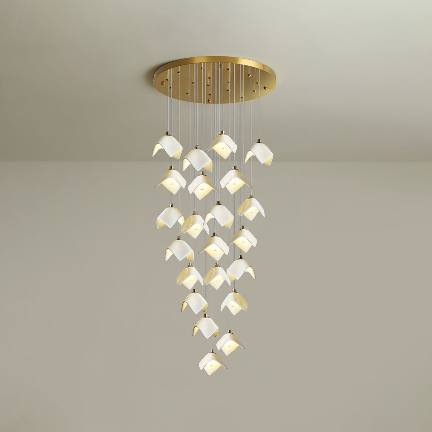 Orlani Cascade Stairs Chandelier