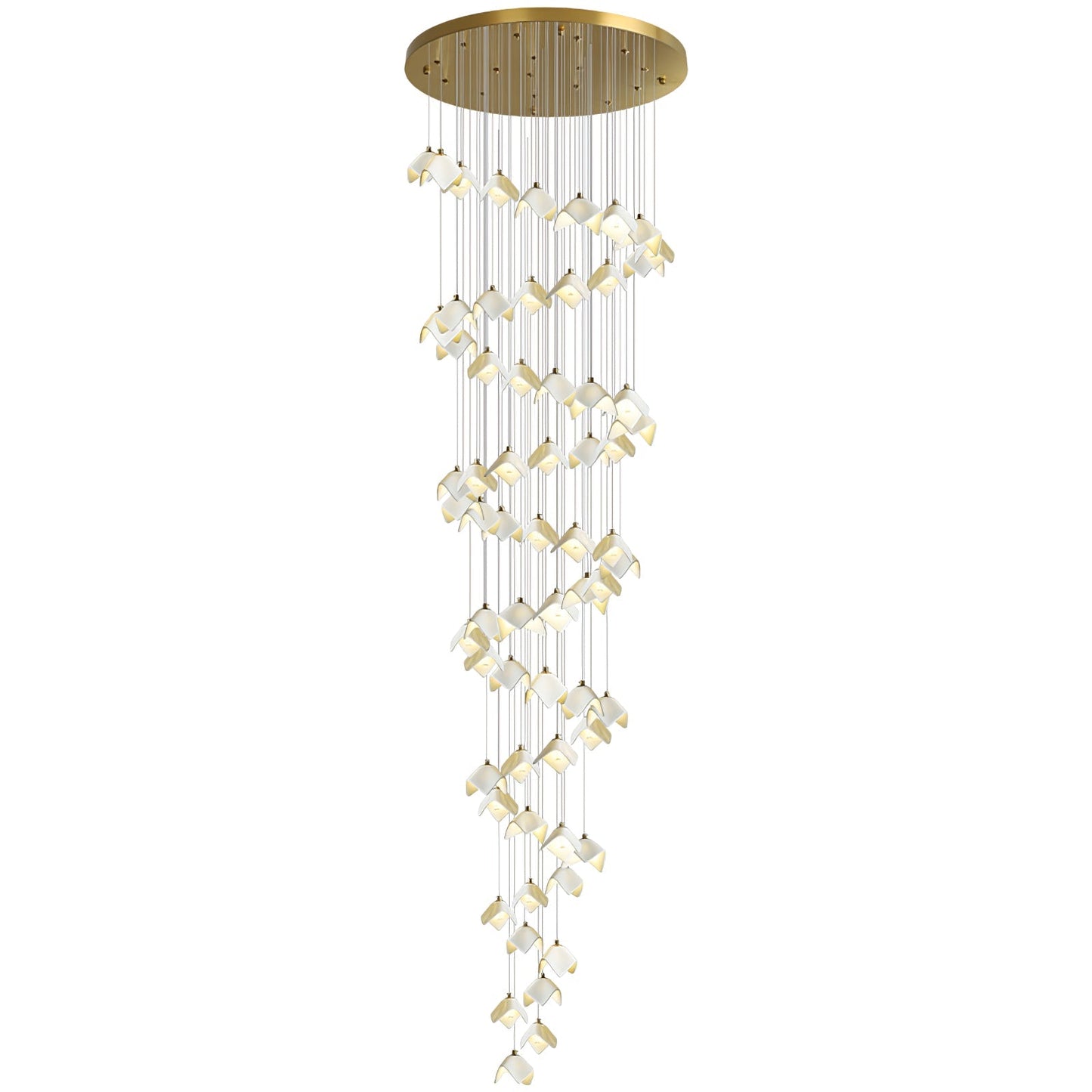 Orlani Cascade Stairs Chandelier