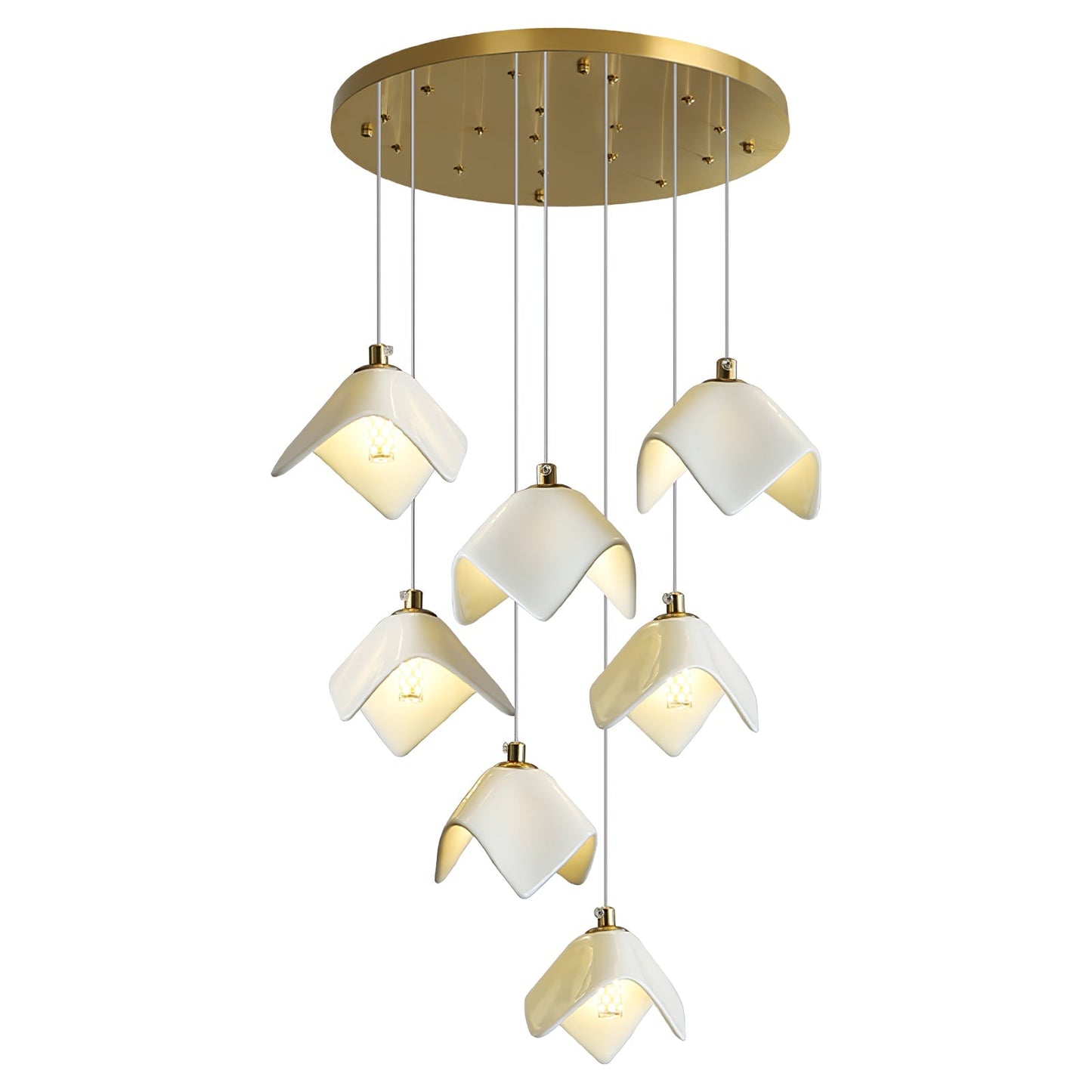 Orlani Cascade Stairs Chandelier