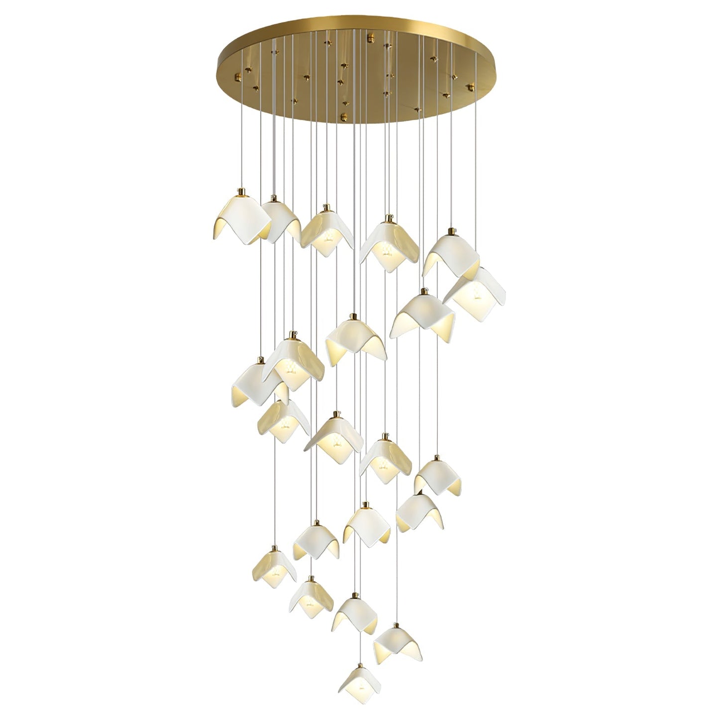 Orlani Cascade Stairs Chandelier