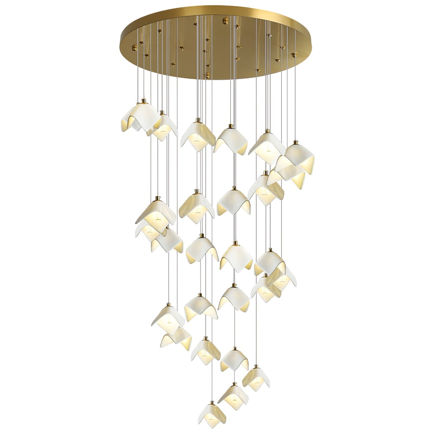 Orlani Cascade Stairs Chandelier