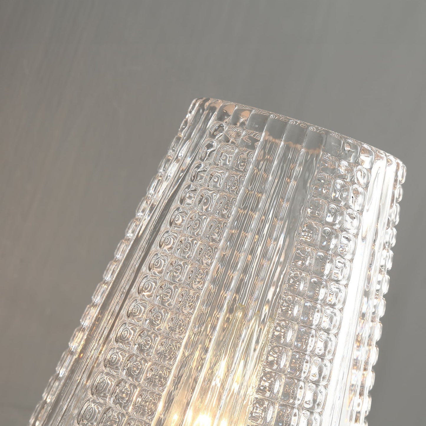 Orrefors Vase Brass Sconce