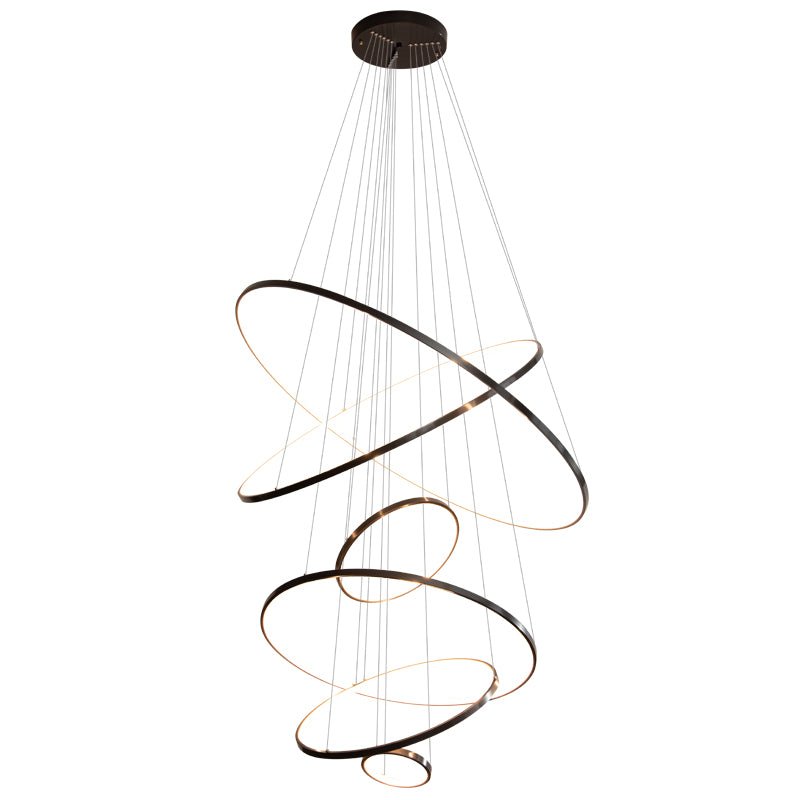 Orrery Rings Chandelier