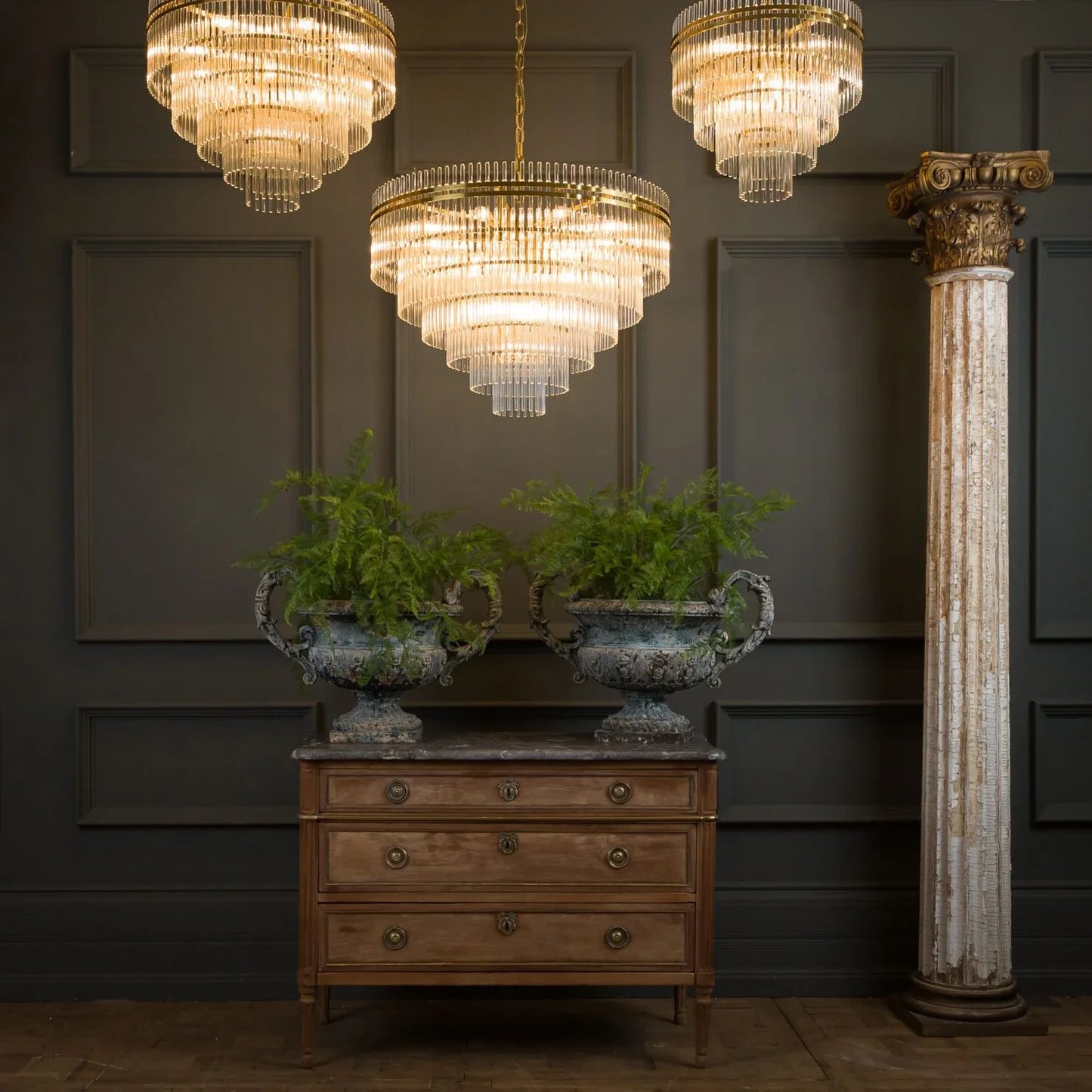 The Waldorf Chandelier - 3 Sizes Available