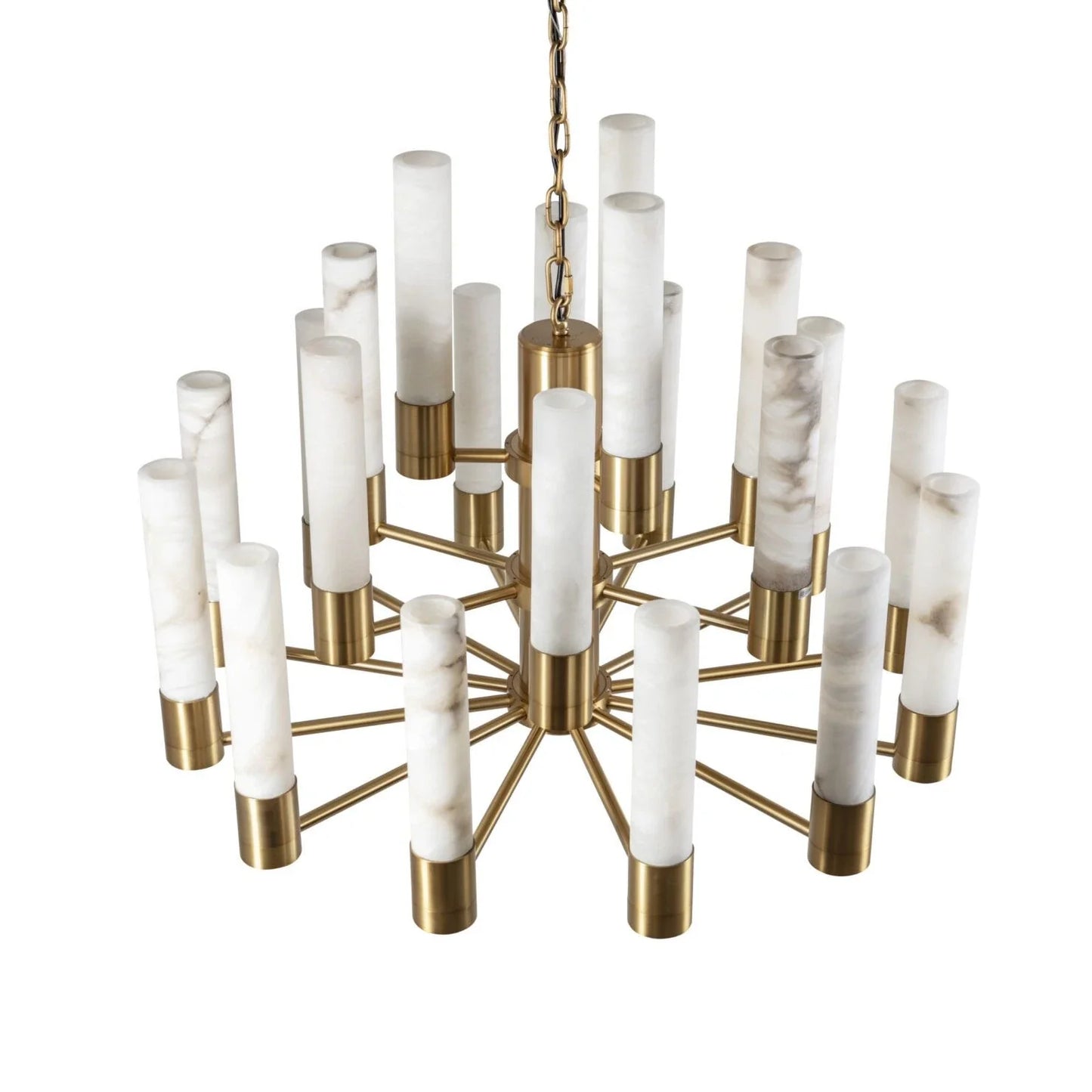 Orion Tiered Sputnik Alabaster Chandelier