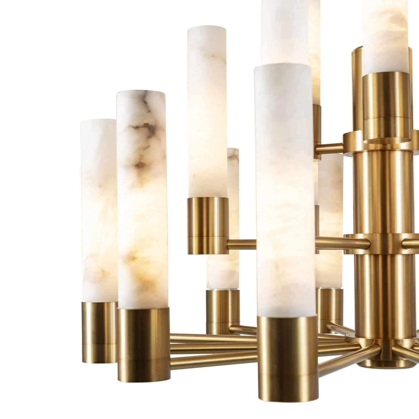 Orion Tiered Sputnik Alabaster Chandelier