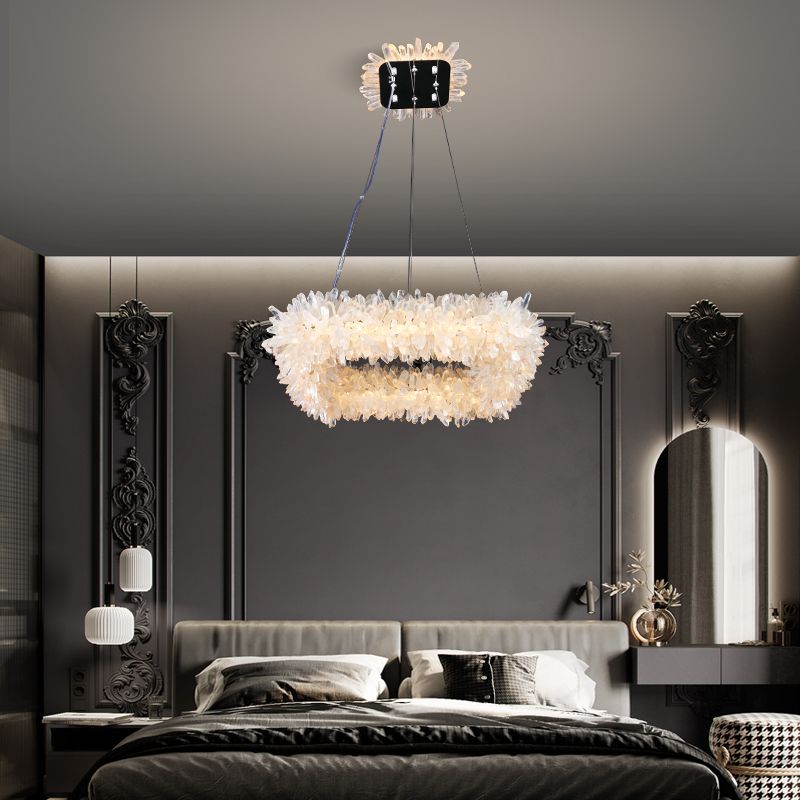 Primary Crystal Square Modern Chandelier
