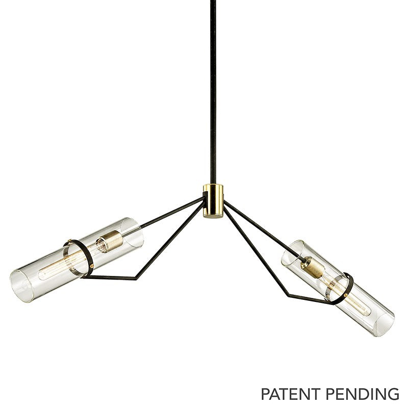 Raef Modern Chandelier - F6319-CE - Troy Lighting