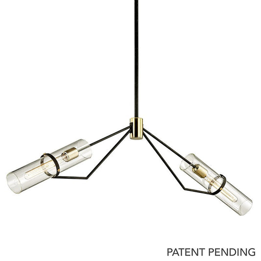 Raef Modern Chandelier - F6319-CE - Troy Lighting