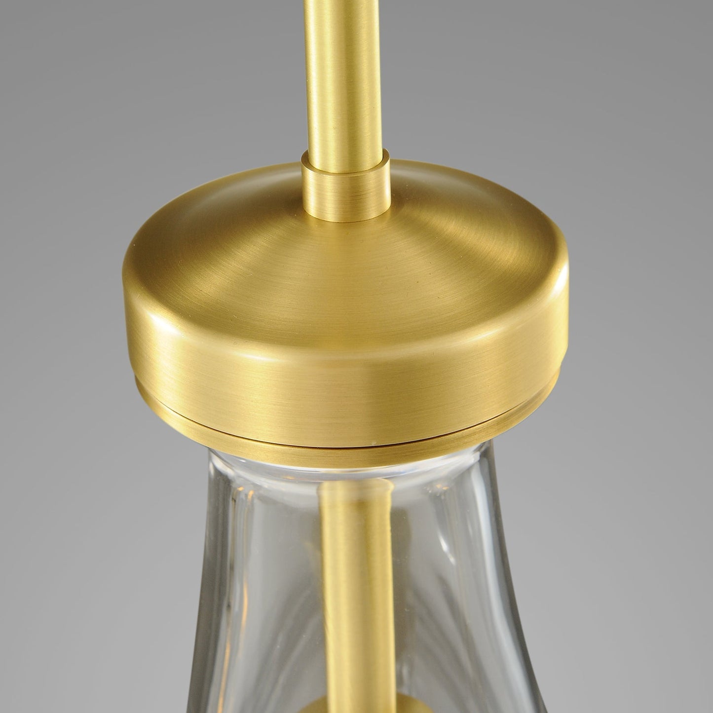 Raindrop round chandelier 14"(rod)