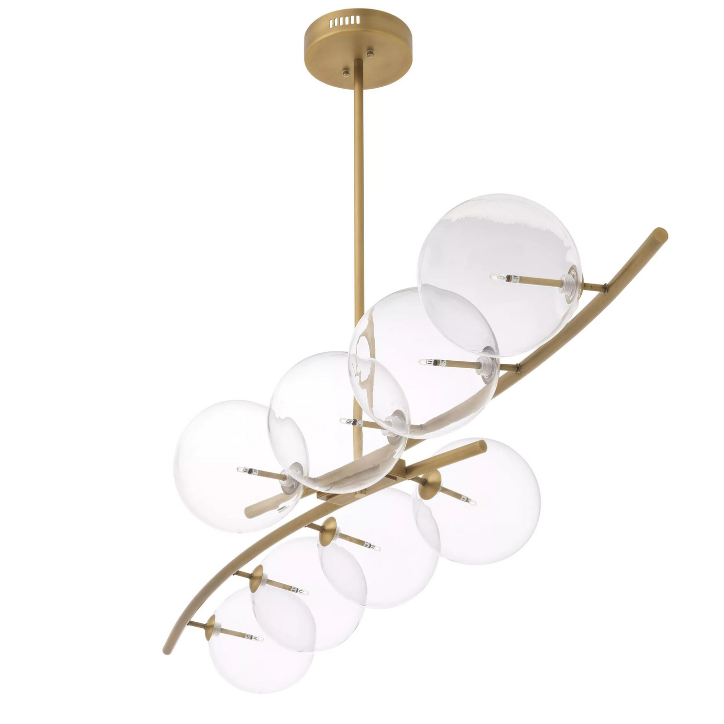 Spezia (Antique Brass Finish) Chandelier