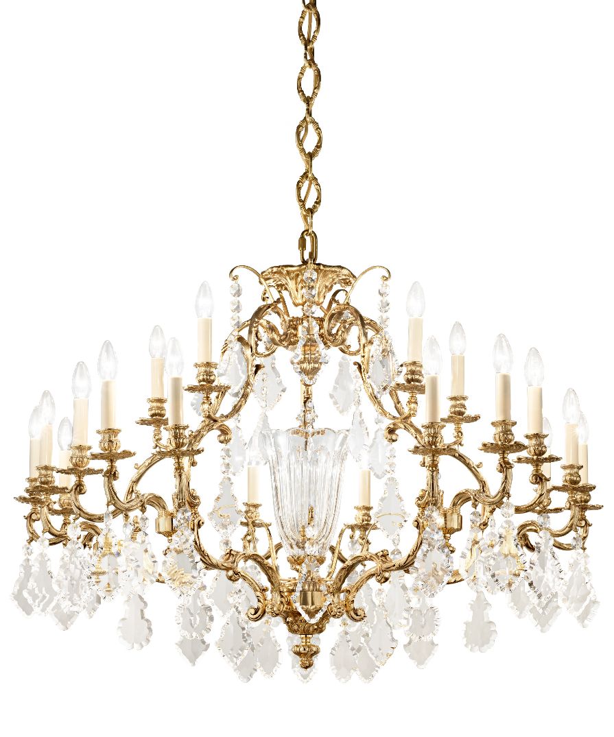 St James Crystal Glass Chandelier CH7001SHAFG - (Multiply Finishes) - Christopher Hyde