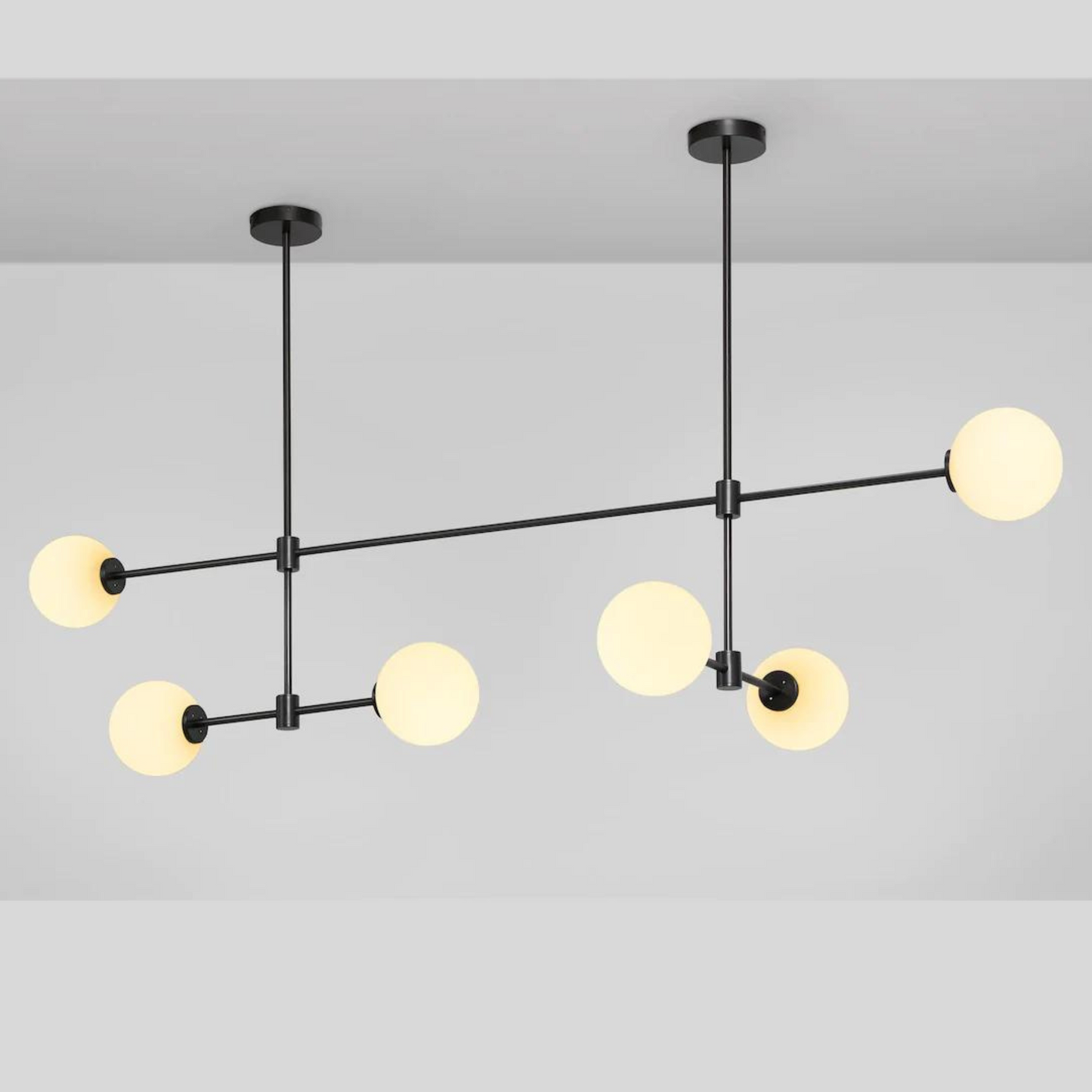 Trevi Multi Arm 6/10 (Satin Brass & Bronze)