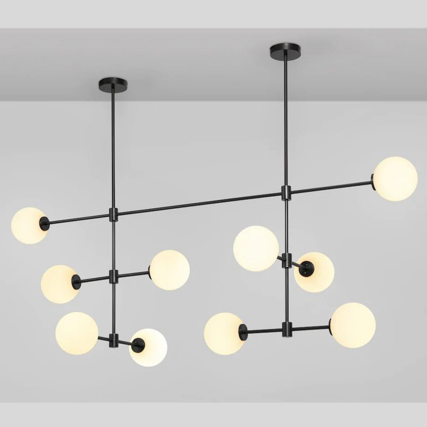 Trevi Multi Arm 6/10 (Satin Brass & Bronze)