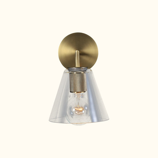 Utilitaire Funnel Shade Sconce