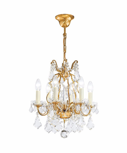 Victorian Cottage Crystal Chandelier CRY509FG - (Multiply Finishes) - Christopher Hyde