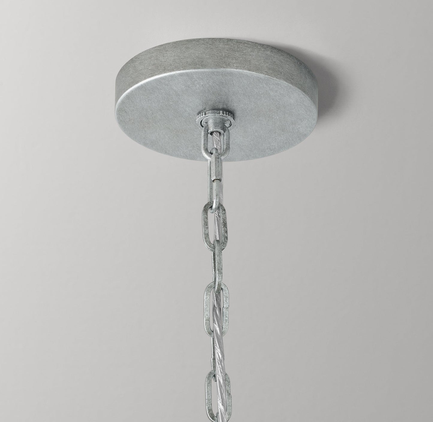 Spiral crystal chandelier