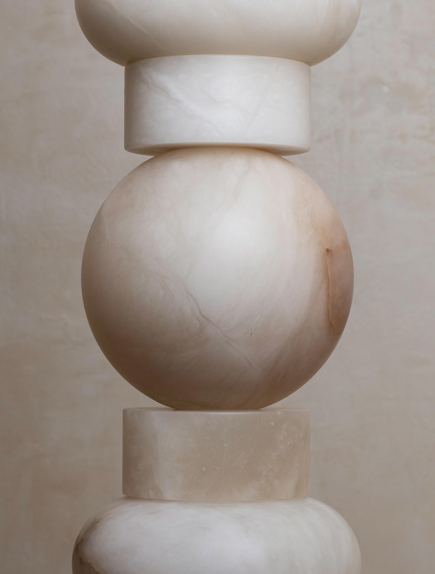 Alabaster Column Floor Lamp