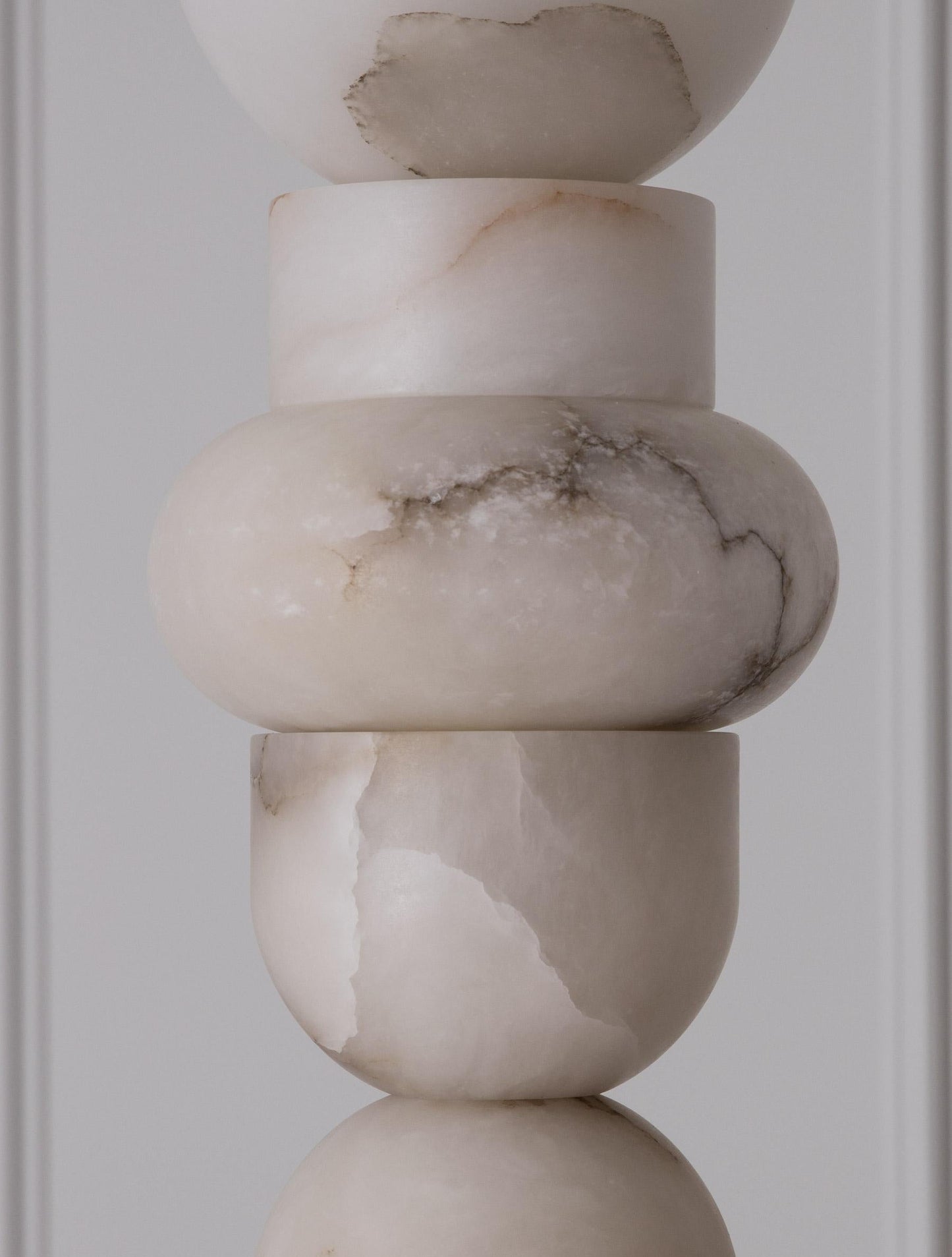 Alabaster Column Floor Lamp