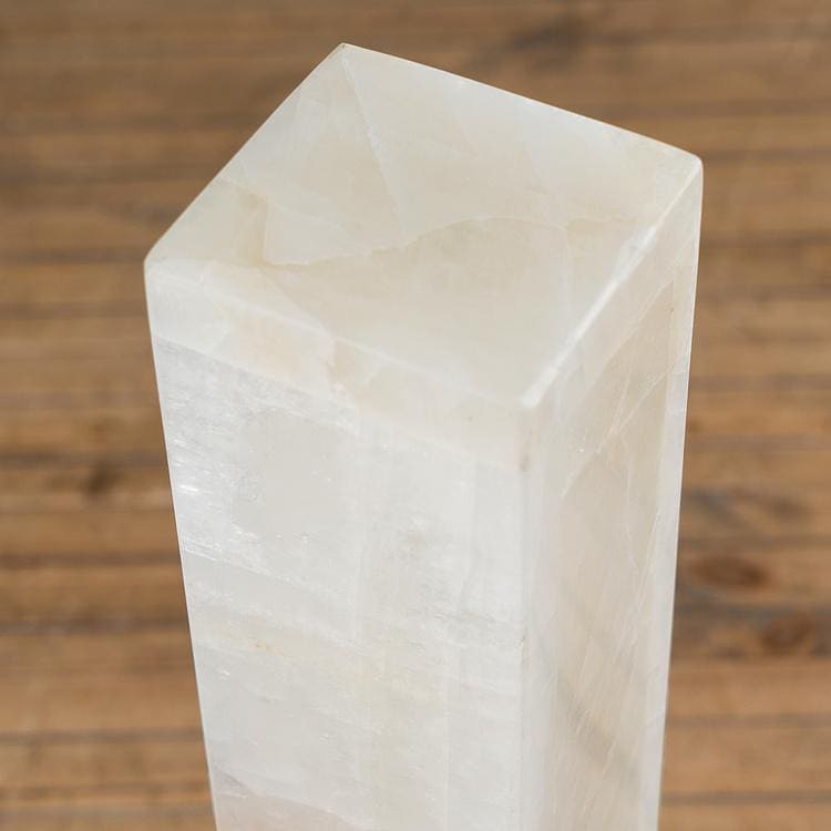 Alabaster Column Floor Lamps