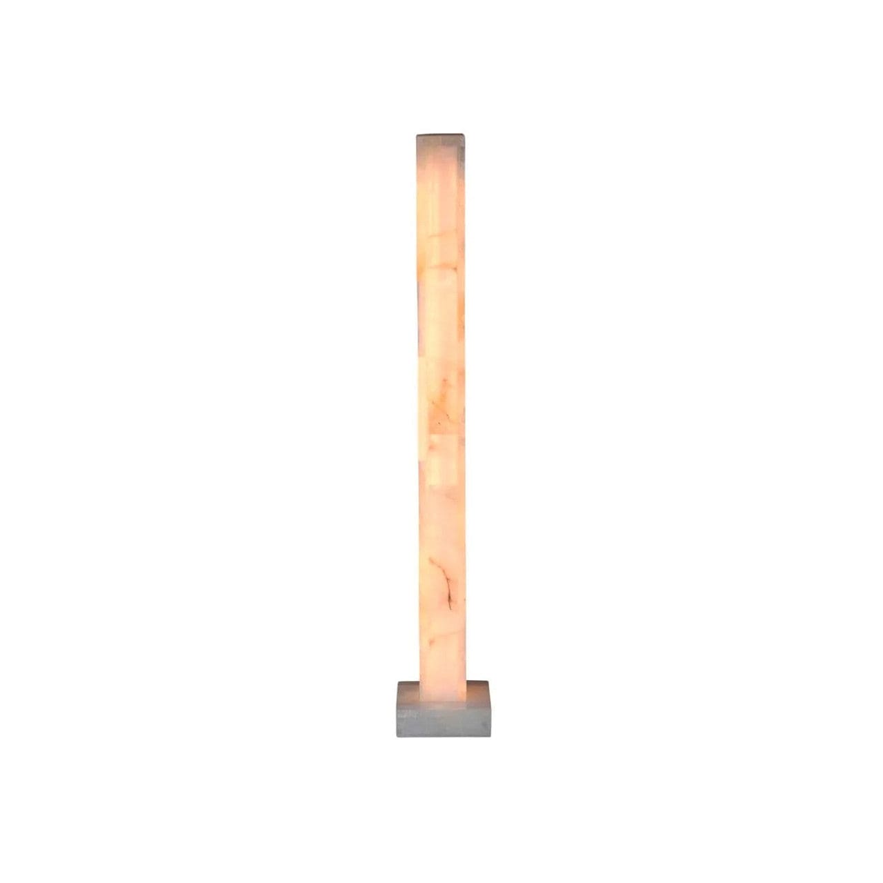 Alabaster Column Floor Lamps