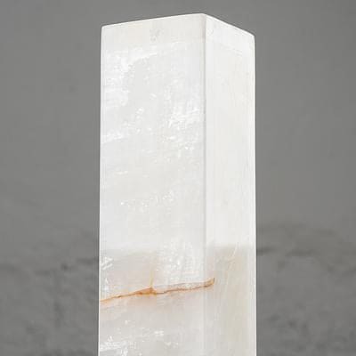 Alabaster Column Floor Lamps