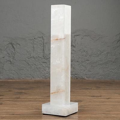 Alabaster Column Floor Lamps