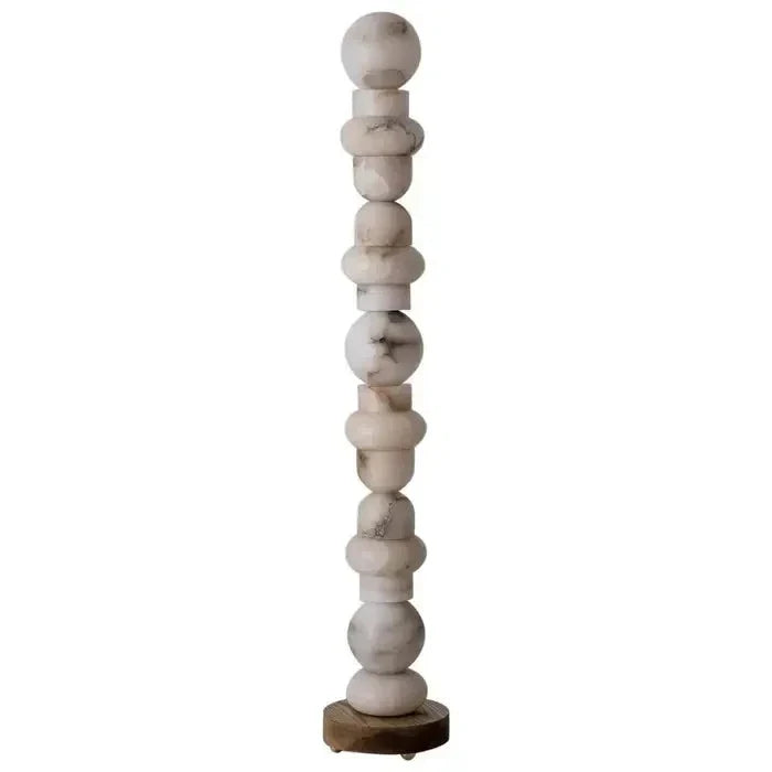 Alabaster Column Floor Lamp