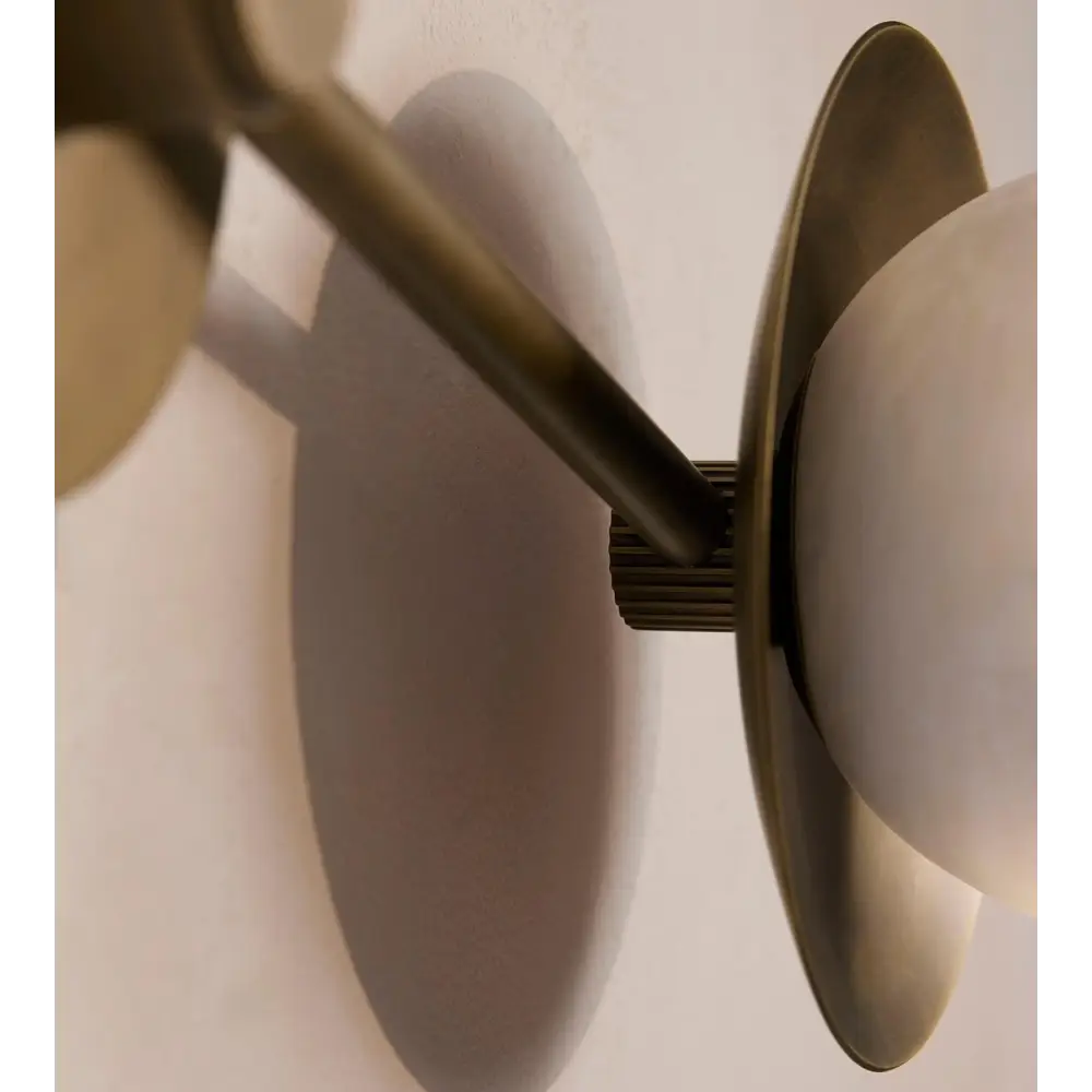 Alabaster Double Wall Sconce