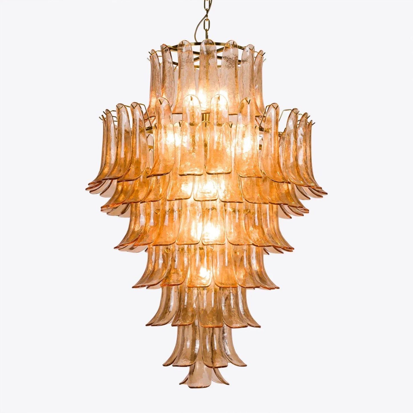 Amber Petalo Chandelier – 2 Sizes