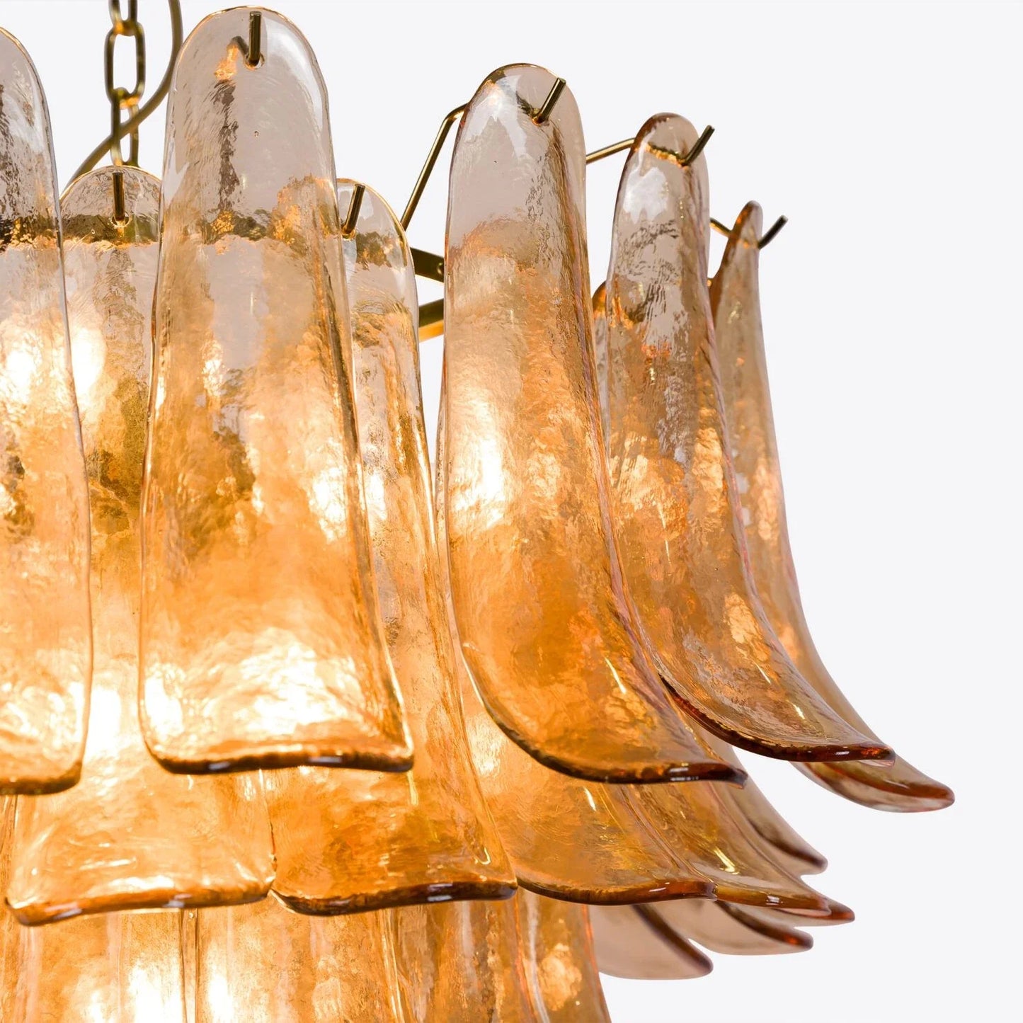 Amber Petalo Chandelier – 2 Sizes