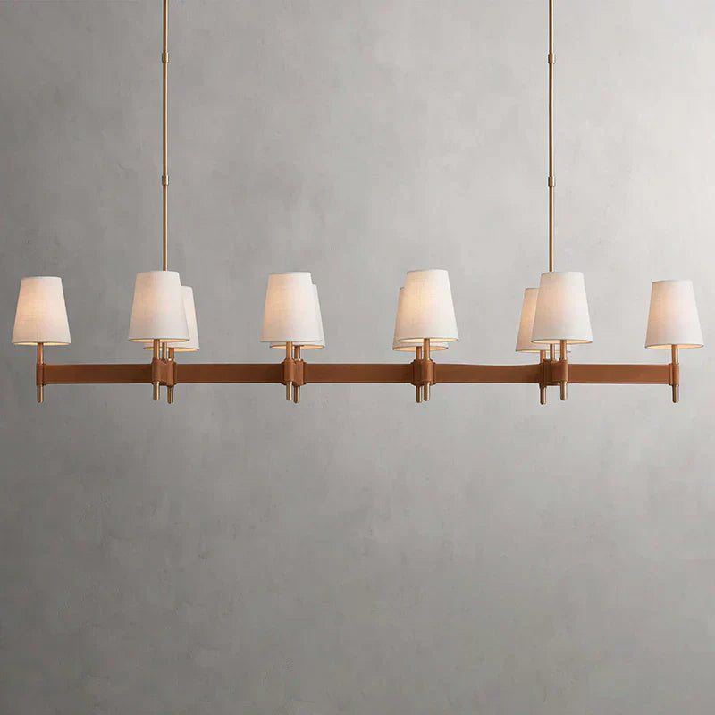 Hastings Midcentury Modern Linear Chandelier