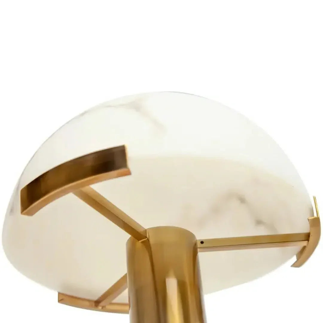 Brass And Alabaster Wall Sconce