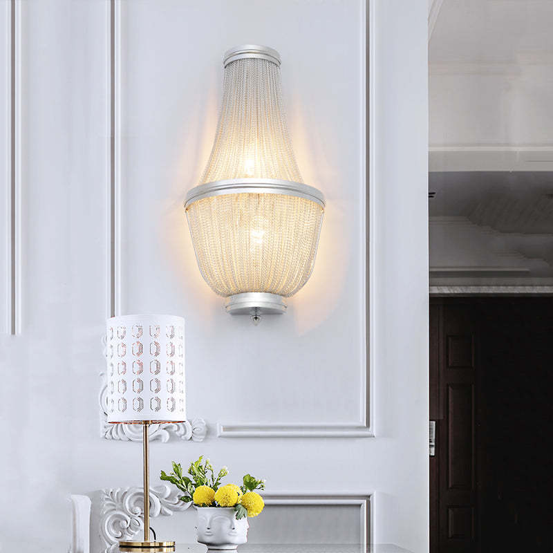 Tassel Chain Barn Wall Sconce