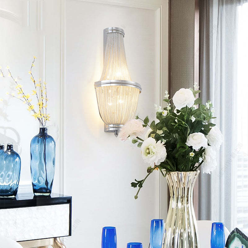 Tassel Chain Barn Wall Sconce