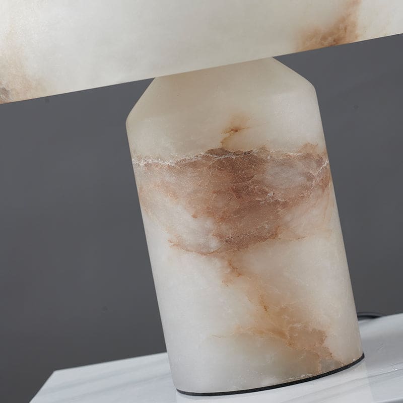 Alabaster Dome Table Lamp