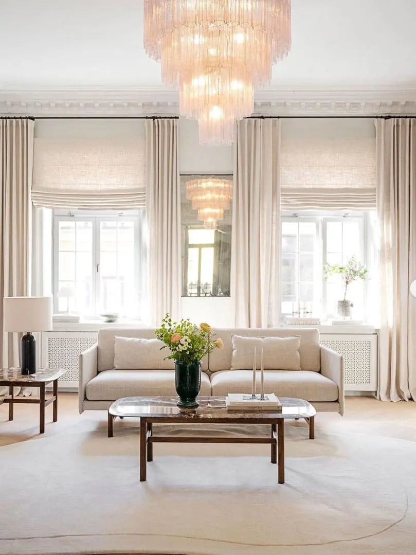 Murano Chandelier – 78 tubes – Pink