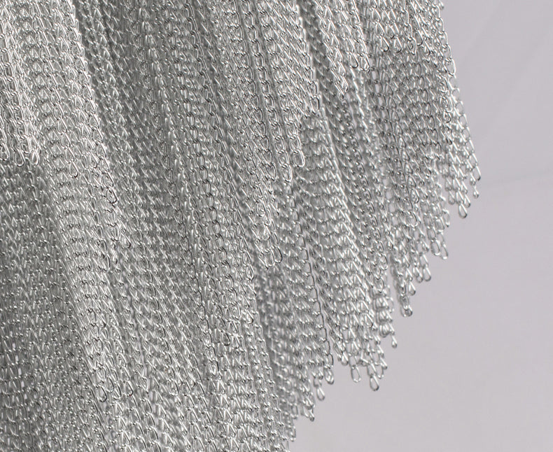 Tassel Aluminum Chain Ceiling Lighting