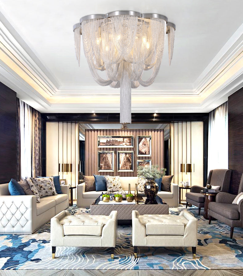 Tassel Long-Tail chandelier