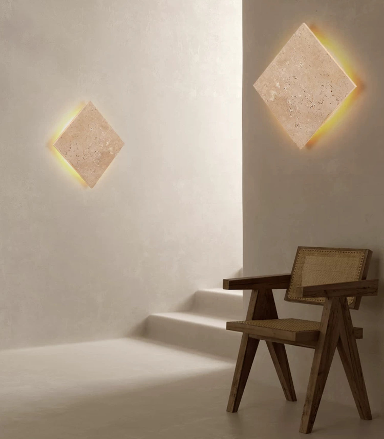 Small Marble Wall Lamp
