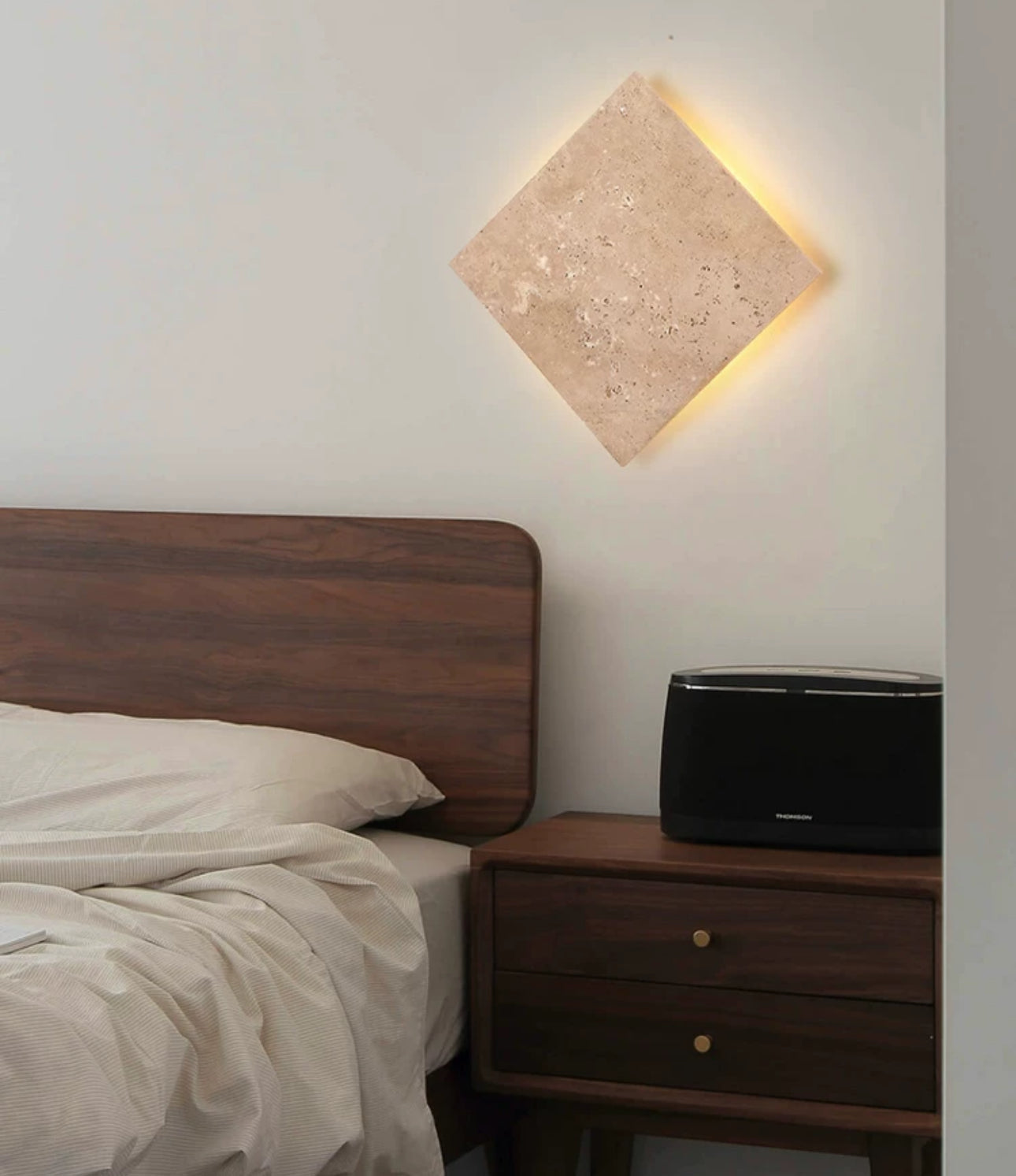Small Marble Wall Lamp