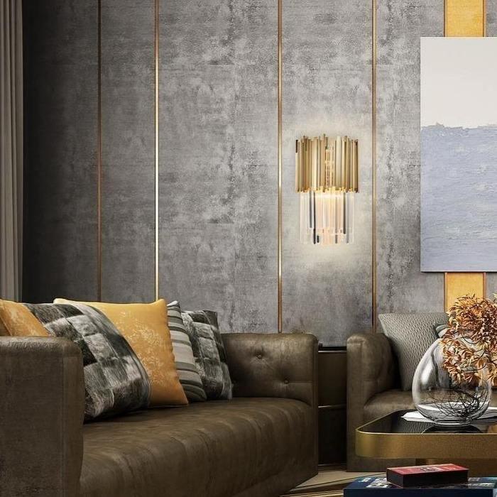 Enoch Crystal Grand Wall Sconce