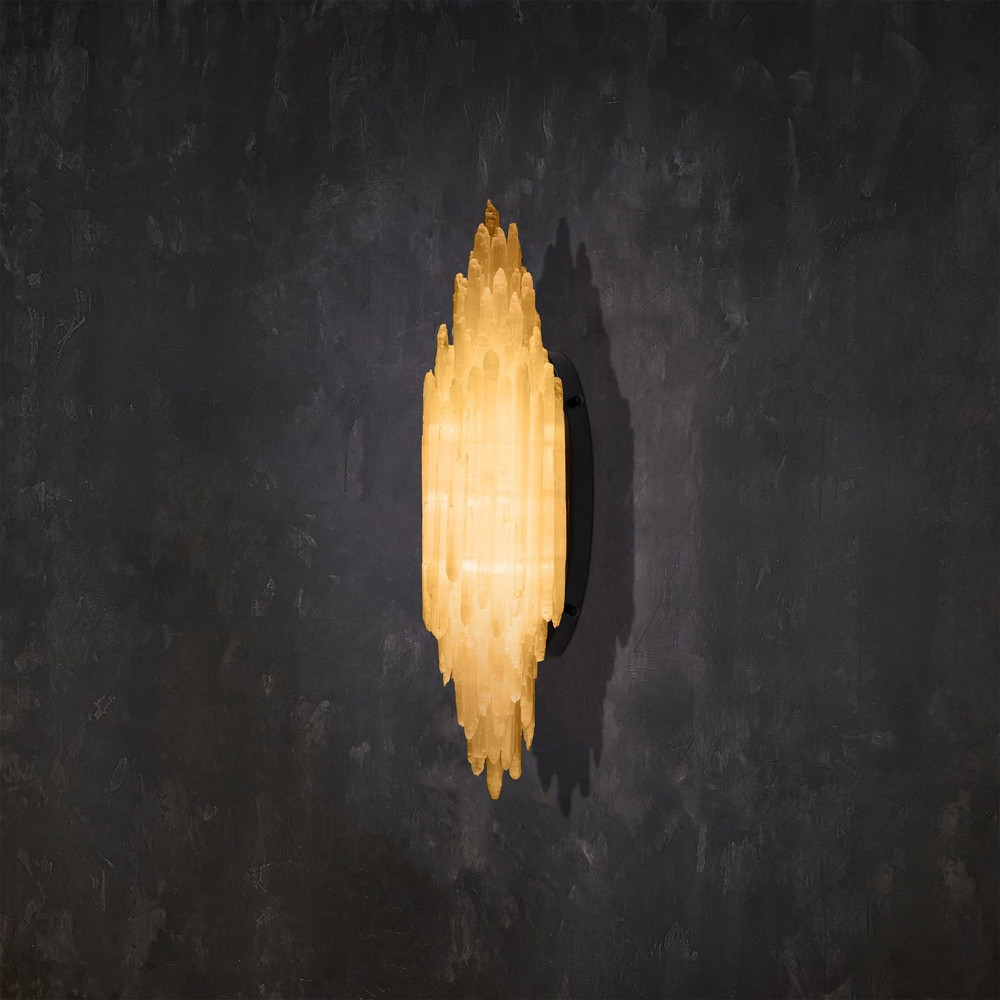 Art Selenite Wall Sconce