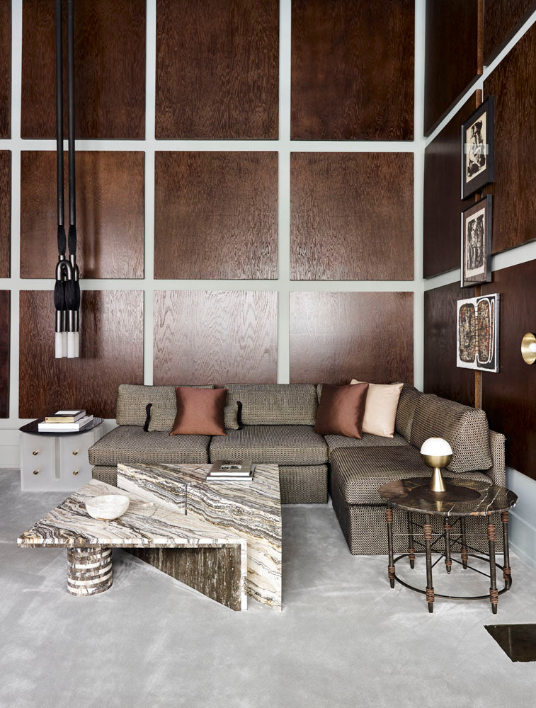 Heritage Horsehair 4-Light Pendant