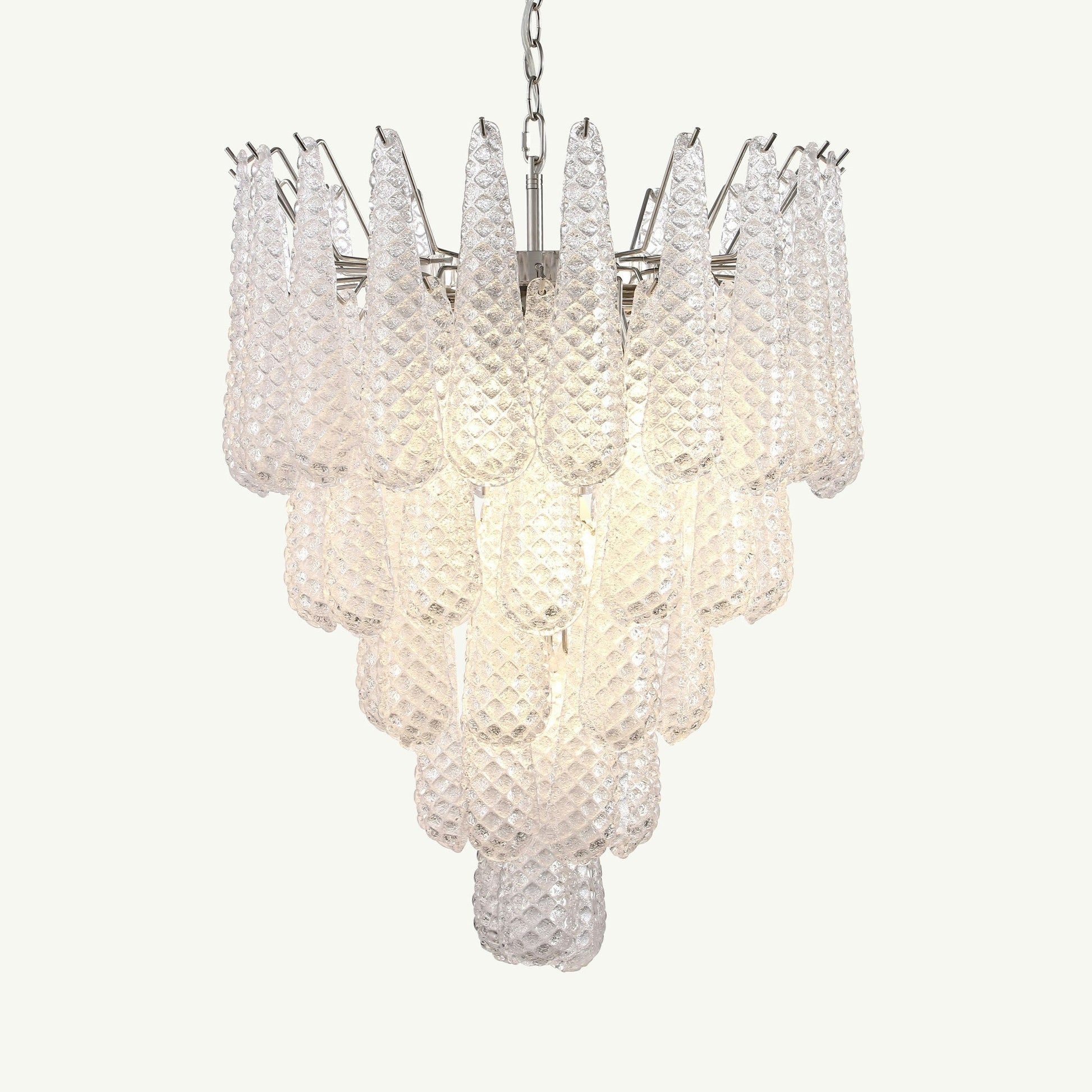 Drop Chandelier Handblown Glass