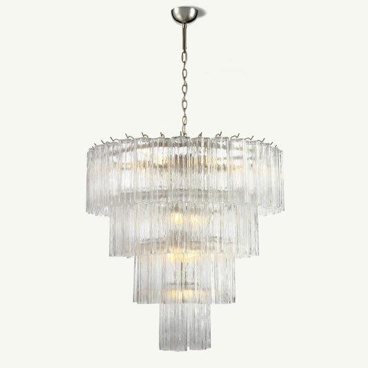 Capri Chandelier 4 Tiers Handblown Glass
